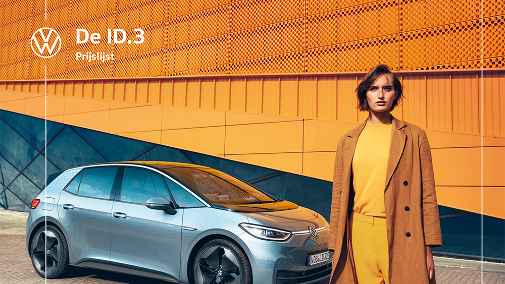 Prijslijst Volkswagen ID3 1ST