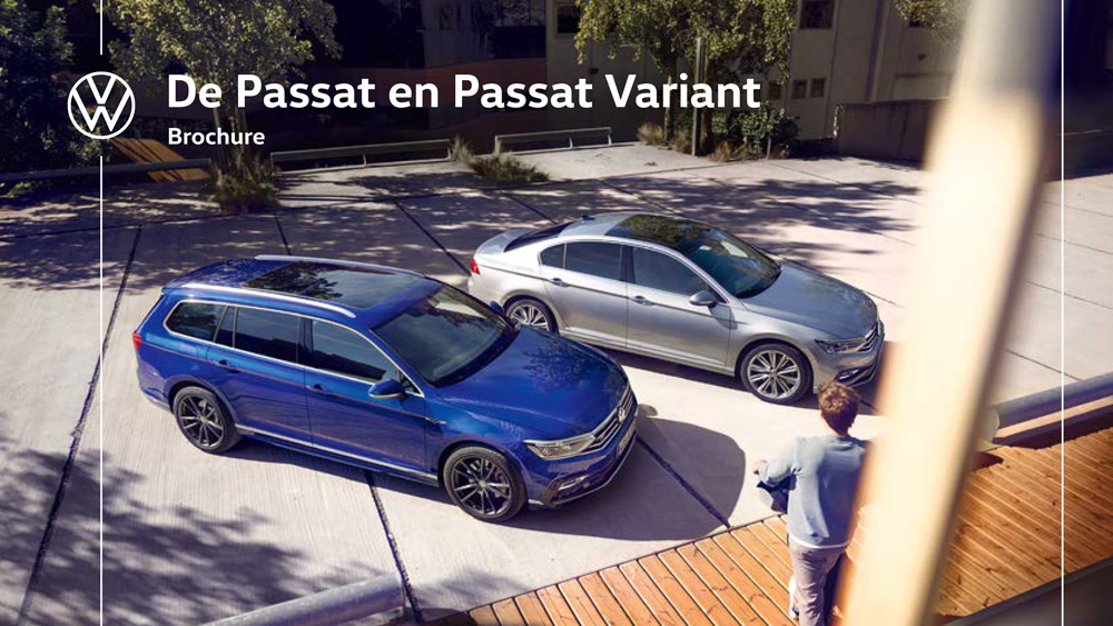 Brochure Volkswagen Passat en Passat Variant