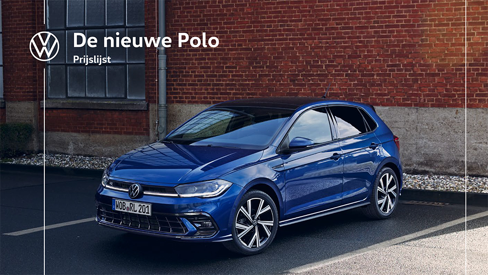 Prijslijst Volkswagen Polo