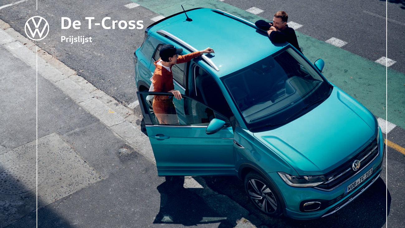Prijslijst Volkswagen T-Cross