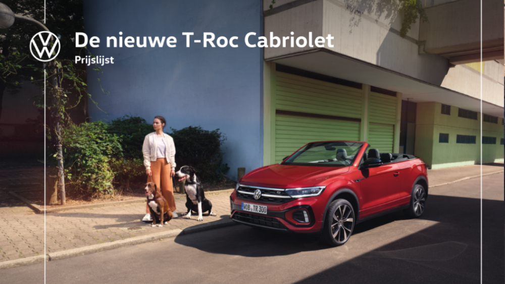 De nieuwe T-Roc Cabrio