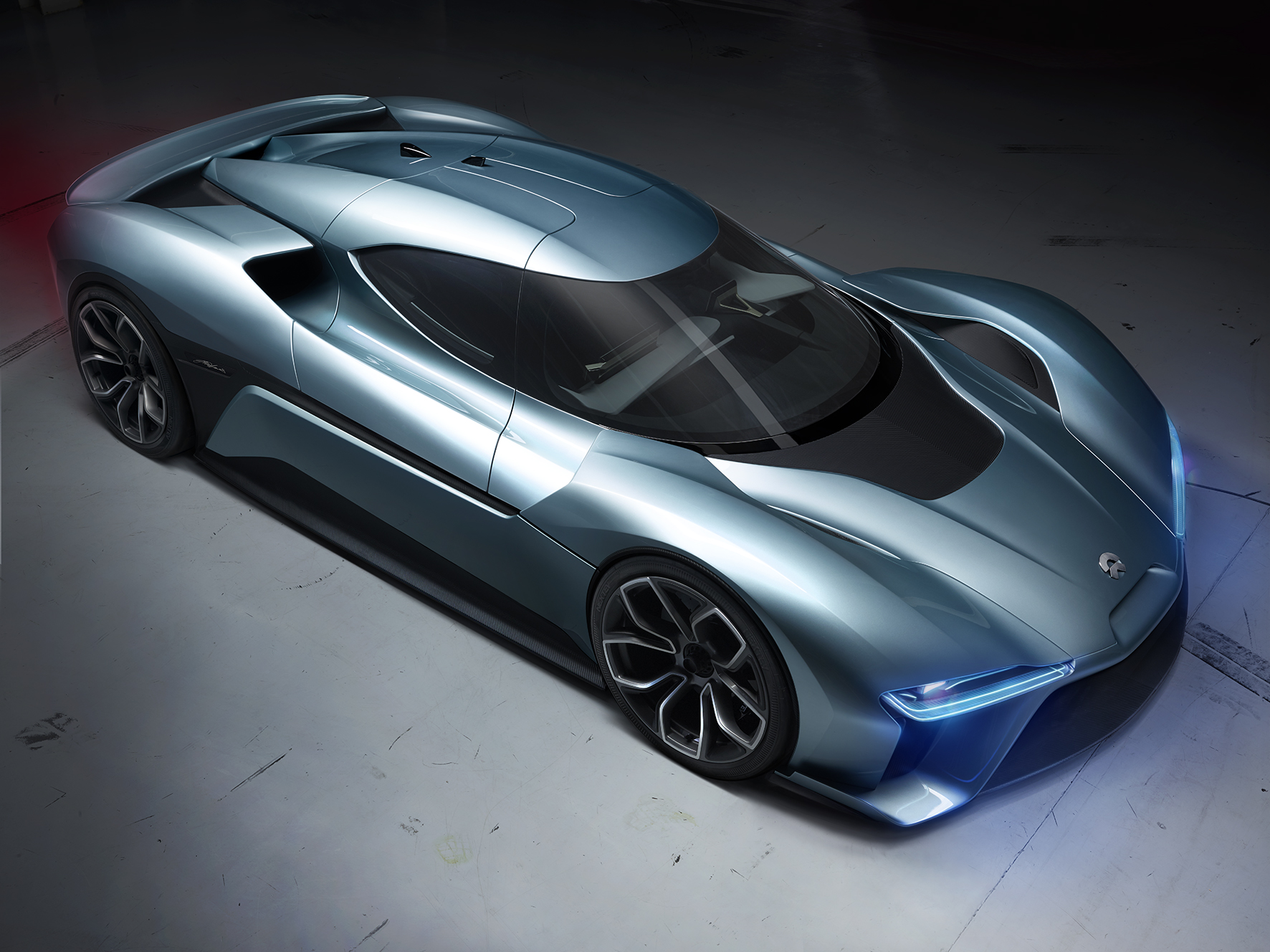 De elektrische sportauto NIO EP9