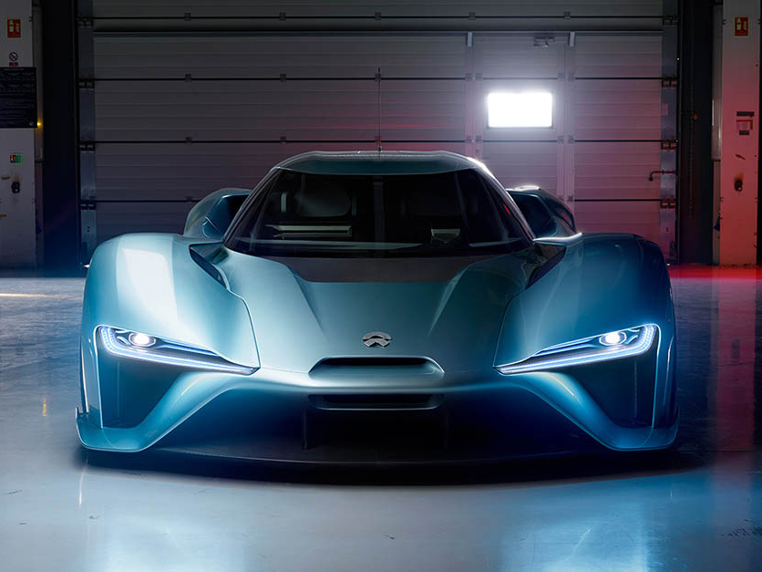 De elektrische sportwagen NIO EP9