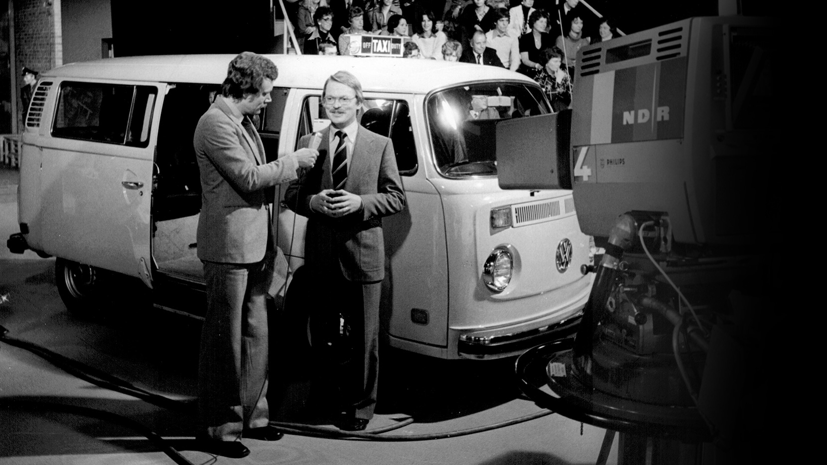 De geschiedenis van de eerste elektrische Volkswagen | Studio-opname
