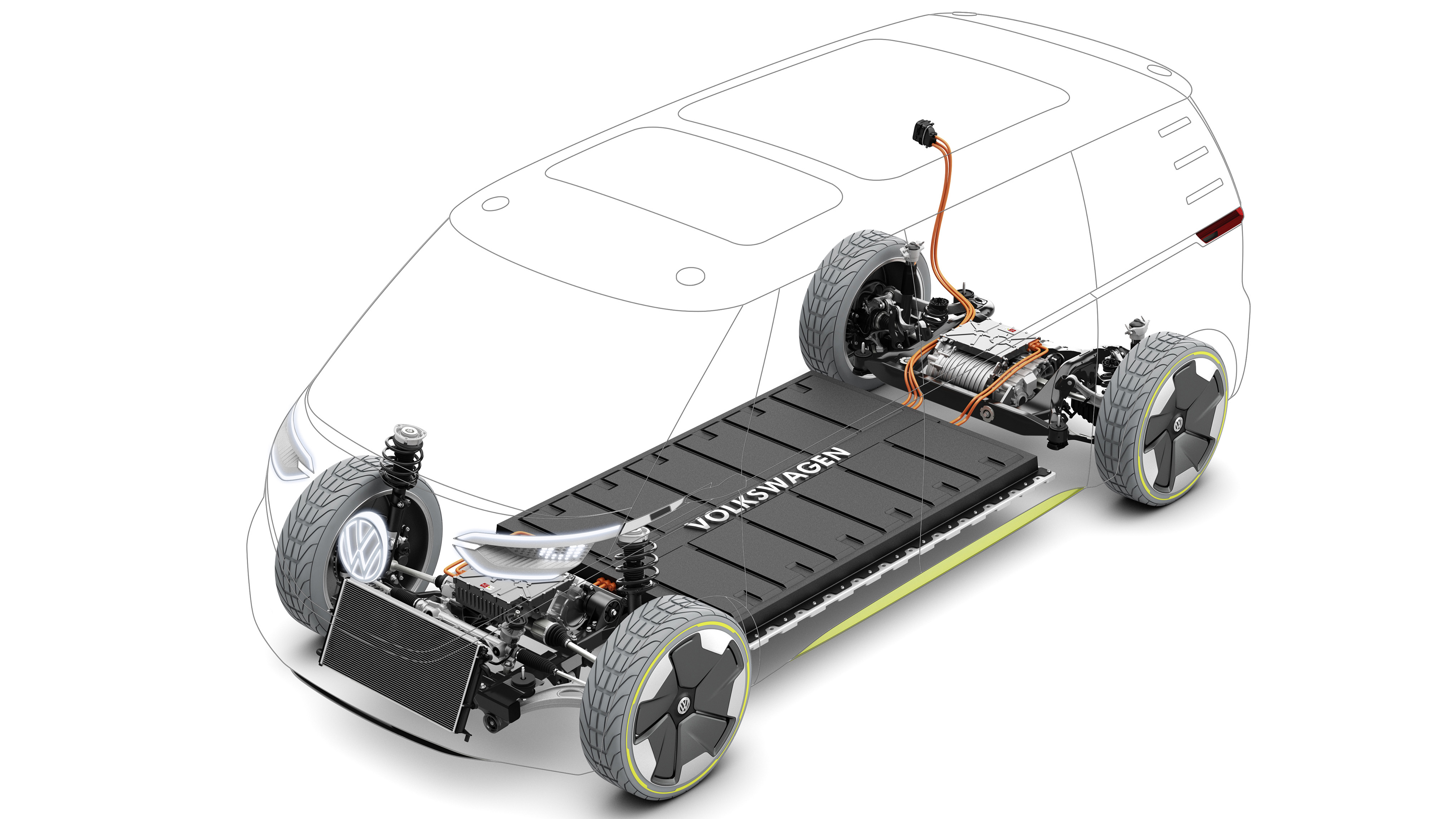 Het MEBplatform van Volkswagen.