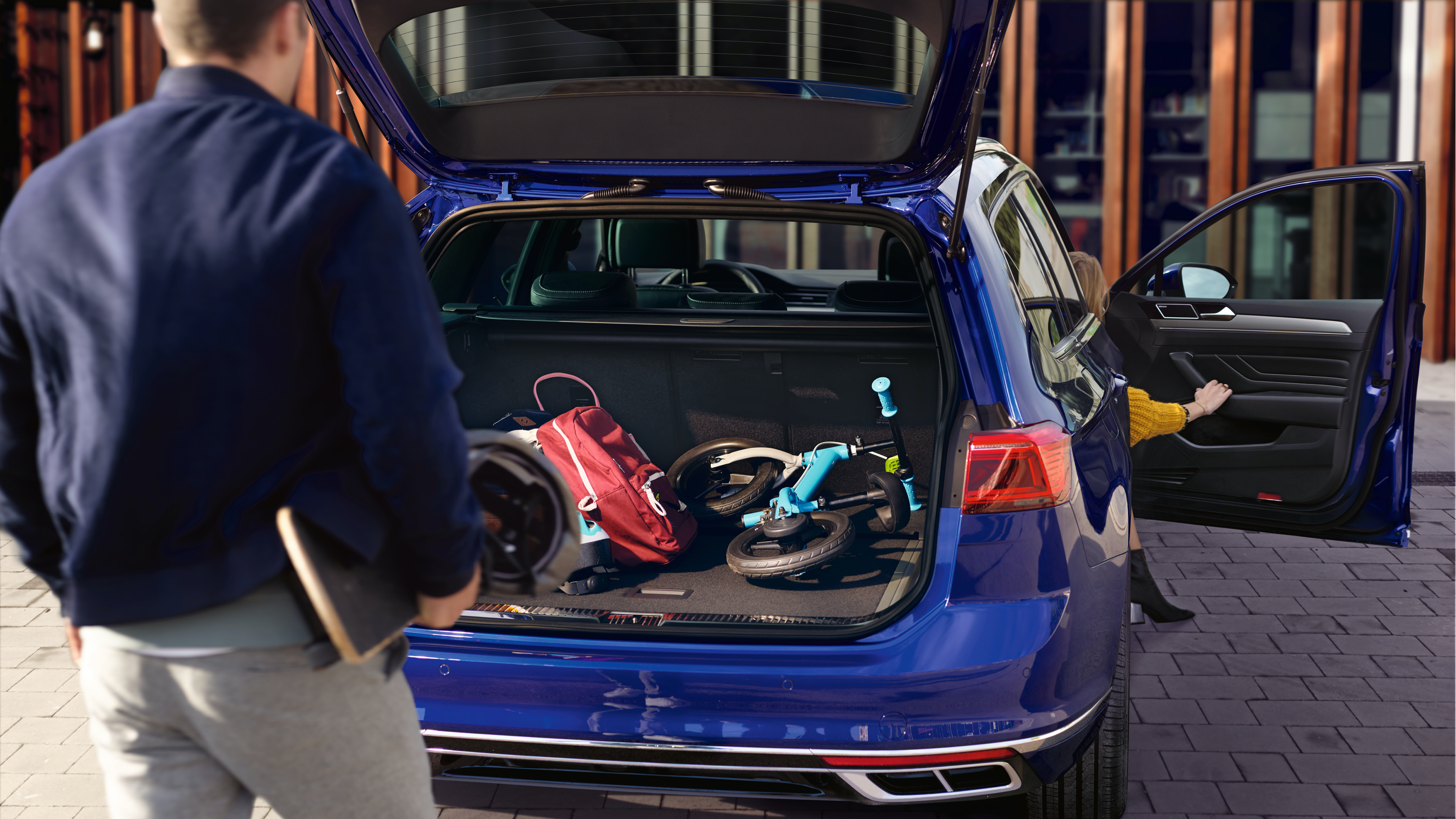 Ruime kofferbak van 650 liter van de Passat Variant