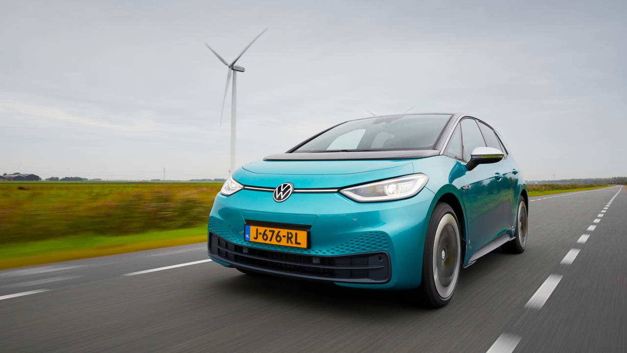 Rijdende Volkswagen ID.3