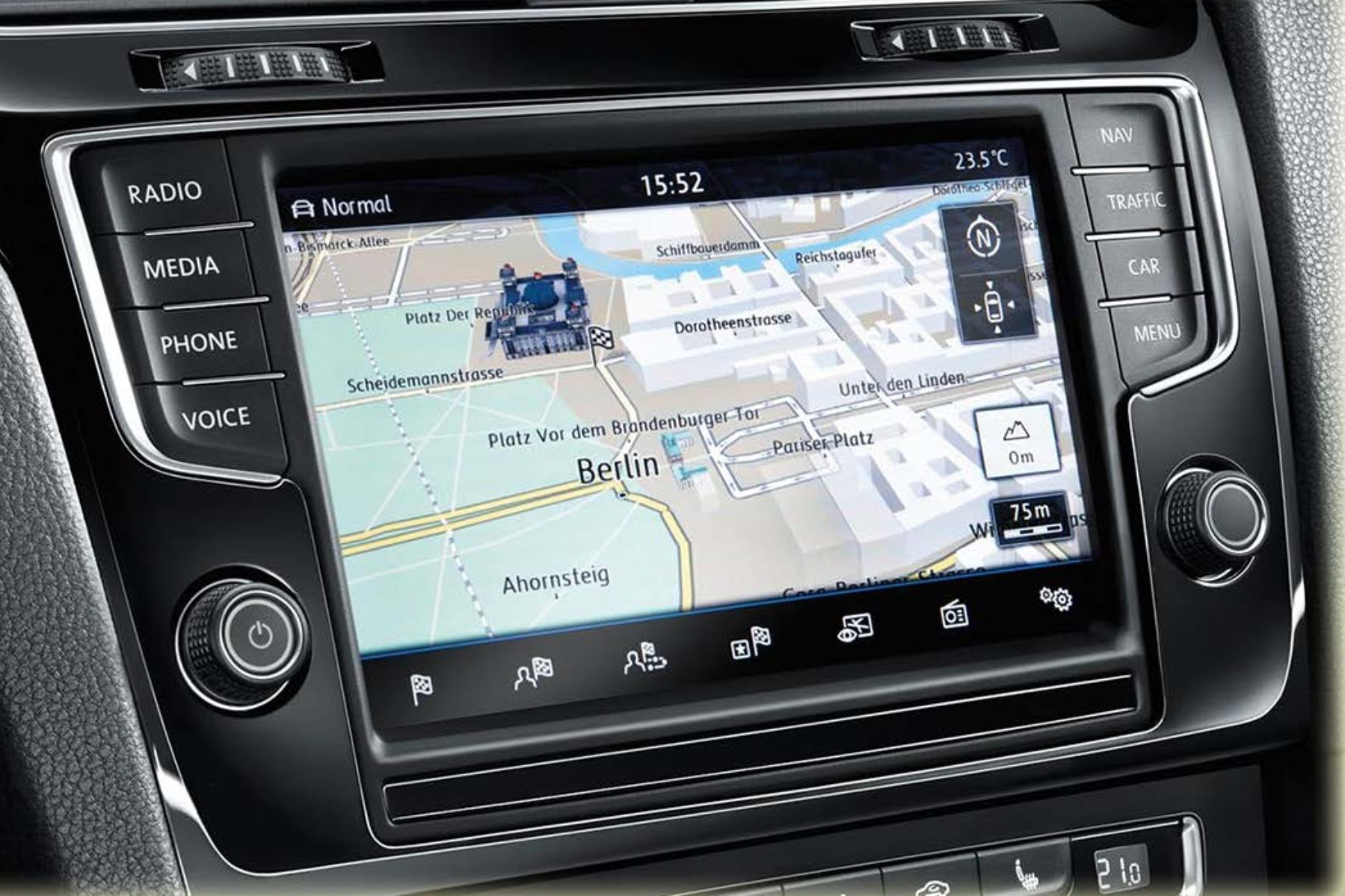 Volkswagen Infotainment navigatie