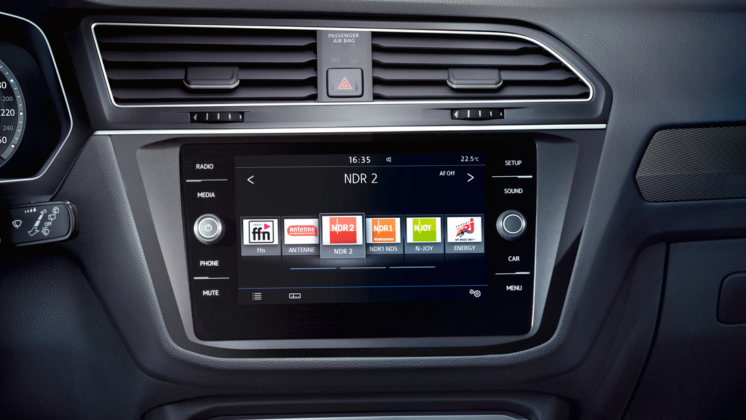 Huidige Kaap Vesting Infotainment en audio | Volkswagen.nl